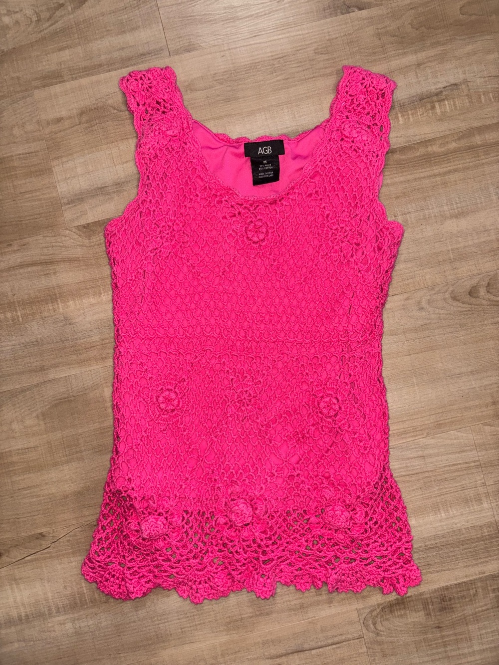 Y2K Crochet Tank
